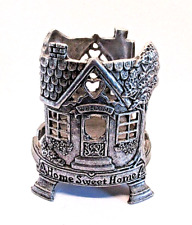 Yankee Candle Co. Pewter Silver Jar Vintage Candle Holder 