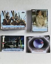 2021 Topps Star Wars Battle Plans Base and Insert Sets- Master Set picture