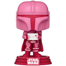 Funko Star Wars Valentines POP Mandalorian With Heart Figure  picture