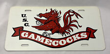 Vintage University of South Carolina Gamecocks Booster License Plate PLASTIC picture