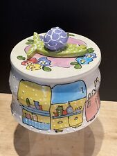 Debby Carmen Original Hand painted Signed Treat/Cookie Jar “BOW.WOW.ZERS” picture