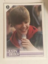 Justin Bieber Panini Trading Card #57 picture