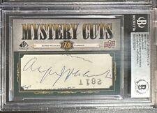 2008 SP Mystery Cuts Alfred Hitchcock AUTO 1/1 Mystery Cuts Upper Deck UD BGS picture