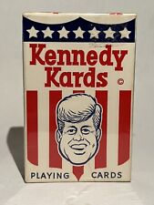 SEALED Vintage 1963 John F Kennedy - Kennedy Kards Playing Cards NEW In Plastic picture