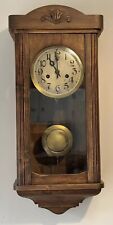 Vintage Gustav Becker Wall Clock Silesia Movement For Repair picture