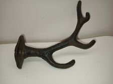 Vintage Cast Iron Antlers Hanging Hook picture