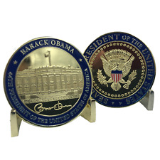 E-022 44th President Barack Obama Challenge Coin White House POTUS picture