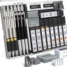FourCandies 25PCS Art Mechanical Pencil Set with Case, 3PCS Metal Artist Lead mm picture