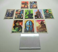 2020 Topps Star Wars The MANDALORIAN eBay EXCLUSIVE LIMITED EDITION 10 Card SET picture