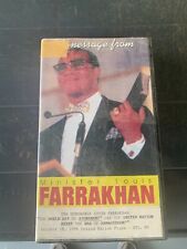1996 A Message from Minister Louis Farrakhan VHS Tape from United Nations Plaza picture
