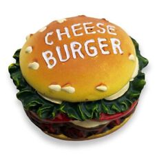 Cheeseburger Hamburger Fridge Refrigerator Magnet Souvenir American Fast Food picture