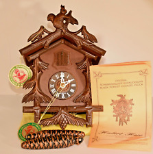 NEW Vintage Cuckoo Clock Hubert Herr Germany One Day Mechanical Limited Edition picture