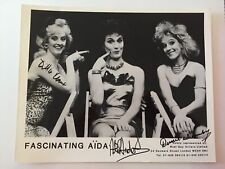 Dillie, Adele & Denise - Fascinating Aida - Original Hand Signed Autographs picture