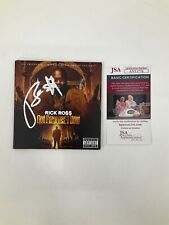 RICK ROSS GOD FORGIVES I DON’T SIGNED JSA COA CD picture