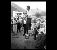 John F Kennedy Campaign PHOTO On Chair, Senator President West Virginia JFK picture