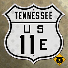 Tennessee US Route 11E highway marker Knoxville Johnson City 12x12 picture