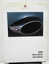 2000 Porsche Press Kit Media Release Boxster 911 Carrera Rare picture