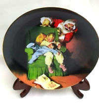 Rare Vintage kahla german china Christmas Vigil 8.5 in Plate picture