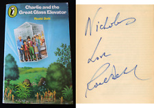 Roald Dahl ~ Signed Charlie And The Great Glass Elevator Willy Wonka ~ PSA DNA picture