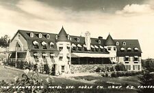 c1940s Le Chantecler Hotel Ste-Adele Canada RPPC Postcard Real Photo Resort *A4 picture