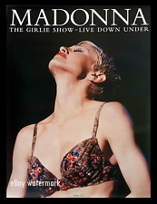 MADONNA 2 x *ORIG * GIRLIE SHOW - LIVE DOWN UNDER 1994 USA & AUS PROMO POSTERS picture
