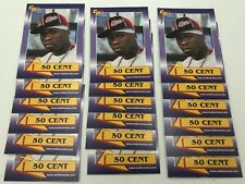 (18)x 50 Cent Music Actor Celebrity Review 2003 Trading Card Lot picture