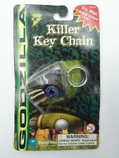 Toho Equity Genuine Dean Devlin Godzilla 1998 Mini Figure Killer Keychain NOS picture