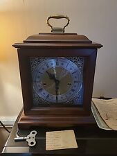 Vintage Howard Miller Model 612-437 Keywound Mantel Clock Westminster Chime Read picture