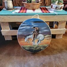 Native American Indian Tarahumara Hand Painted Drum by Artist Salvador Vicencio picture