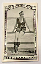 Mack Sennet Comedies Bathing Beauties 1920's Strollers Cigarette Card #85 picture