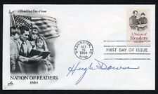 Hugh Downs d2020 signed autograph auto Radio & TV Broadcaster First Day Cover picture