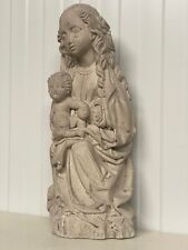 Beautiful Religious Madonna & Child in Stone/ Concrete picture