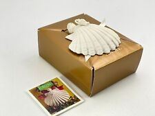 2000 Margaret Furlong Seashell Angel Christmas Ornament w/ Box & Stand picture