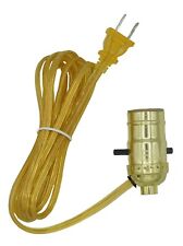Creative Hobbies M995G Instant Lamp Kit - Gold Lamp Socket Wired to GoldCord picture