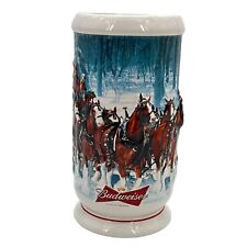 2007 BUDWEISER Holiday Beer Stein CS678 Anheuser Busch Clydesdale picture
