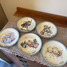 Schmid 1980's Annual Christmas Collector Plate Hummel set of 5 plates picture