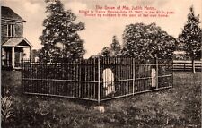 Henry House & Judith Henry Grave Manassas Va Virginia Postcard picture