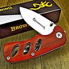 Browning Small Cocobolo Wood Handles Everyday Carry EDC Folding Pocket Knife NEW picture