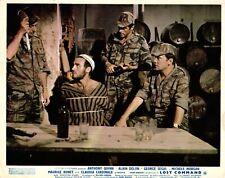 Alain Delon George Segal Anthony Quinn 1966 Lost Command Lobby Card picture