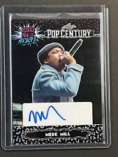 2023 Leaf Pop Century Metal Meek Mill - SSP Rapper Icon Auto Autograph #d 1/3 picture