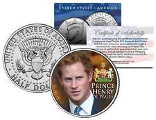 PRINCE HARRY Colorized JFK Kennedy Half Dollar U.S. Coin - PRINCE HARRY OF WALES picture