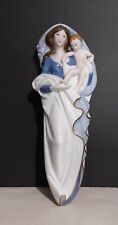 Vintage Goebel W. Germany Porcelain Madonna & Jesus Wall Art Figurine by A. Ruiz picture