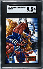 1995 SKYBOX DC VERSUS MARVEL #13 THOR SGC 9.5 NONE HIGHER picture