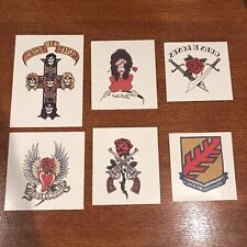 GUNS N ROSES TEMPORARY TATTOOS (PICK YOUR OWN) AXL ROSE SLASH  picture