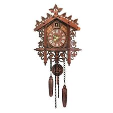 NEW Brown German Forest Cuckoo Clock Nordic Style Retro Wooden Cuckoo Wall Clock picture