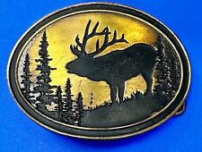 Mountain Moose Elk Shadow Buck Deer Wilderness Belt Buckles by Taylor Brands picture