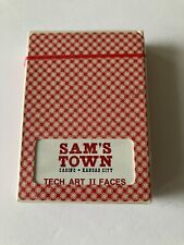 Vintage GEMACO SAM’S TOWN CASINO KANSAS CITY PLAYING CARDS CASINO PRO UNOPENED picture