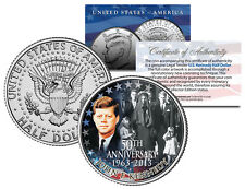 PRESIDENT KENNEDY ASSASSINATION Funeral Jackie Onassis JFK Half Dollar Coin picture
