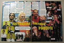 Prodigy Keith Flint Maxim Reality magazine cuttings articles clippings poster picture