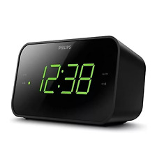 PHILIPS Alarm Clock Digital Clock Radio, FM Radio Clock with Multiple Functions picture